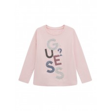 GUESS μπλούζα παιδική K5YI26KAPO0-G65U ροζ